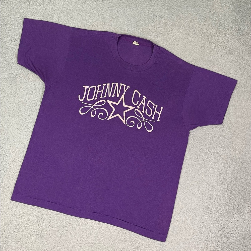 Vintage 1980’s Johnny Cash Tour T-shirt